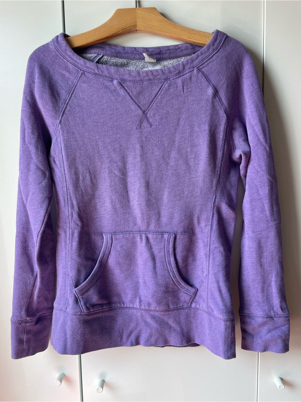 Purple Crewneck Sweatshirt - Women